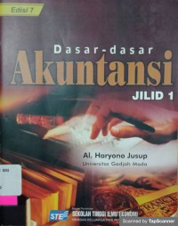 Image of Dasar-dasar akuntansi jilid I
