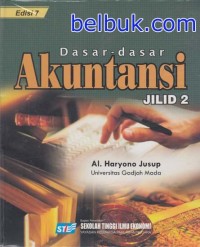 Image of Dasar-dasar akuntansi jilid II