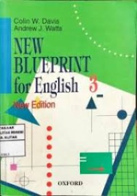 Image of New blueprint : for english 3