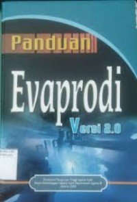 Image of PANDUAN EVAPRODI VERSI 2.0