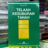 Image of Telaah kesuburan tanah : Poewowidodo Mas'ud